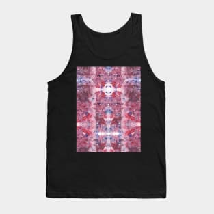 Shades of Love Liquid Paint - Watercolor Rain Painting Mirror Pattern Tank Top